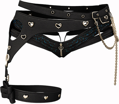 Second Life Marketplace - *CK* Cant hide shorts and socks BLACK